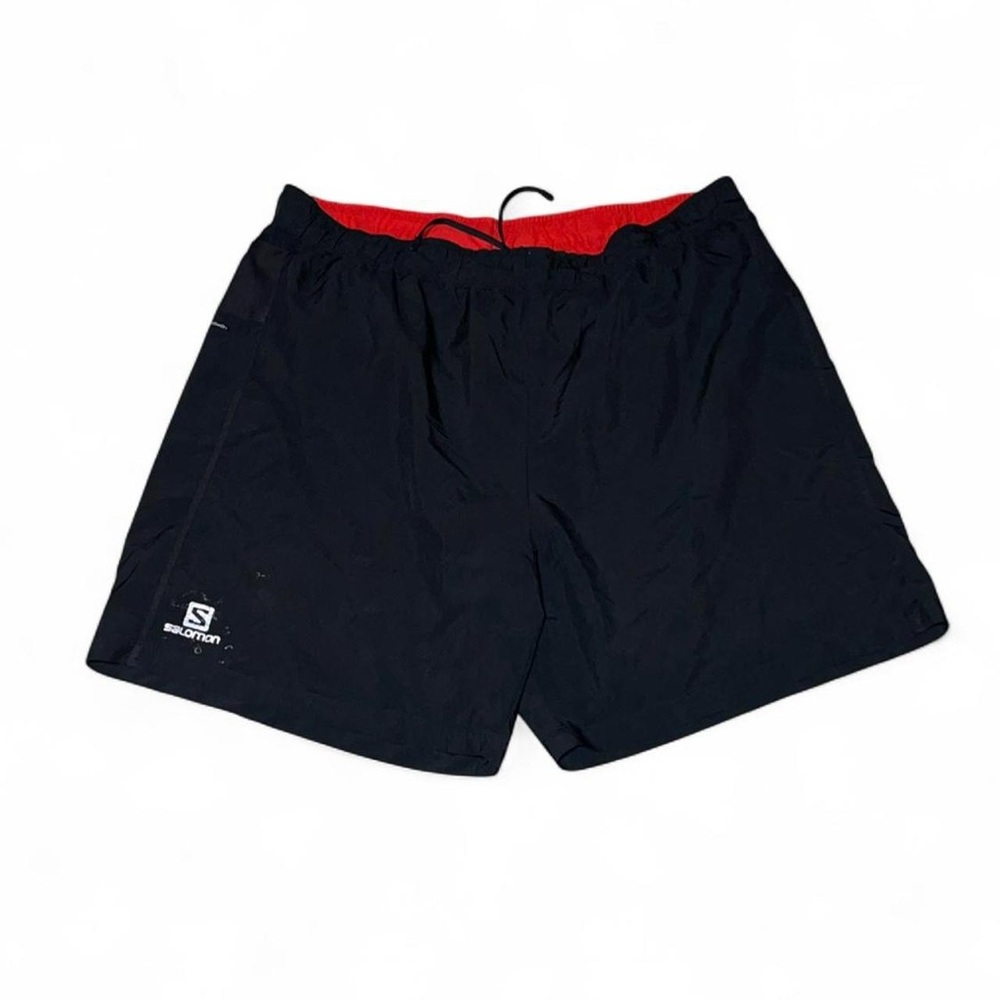 Salomon Activewear Running Black Lined Shorts